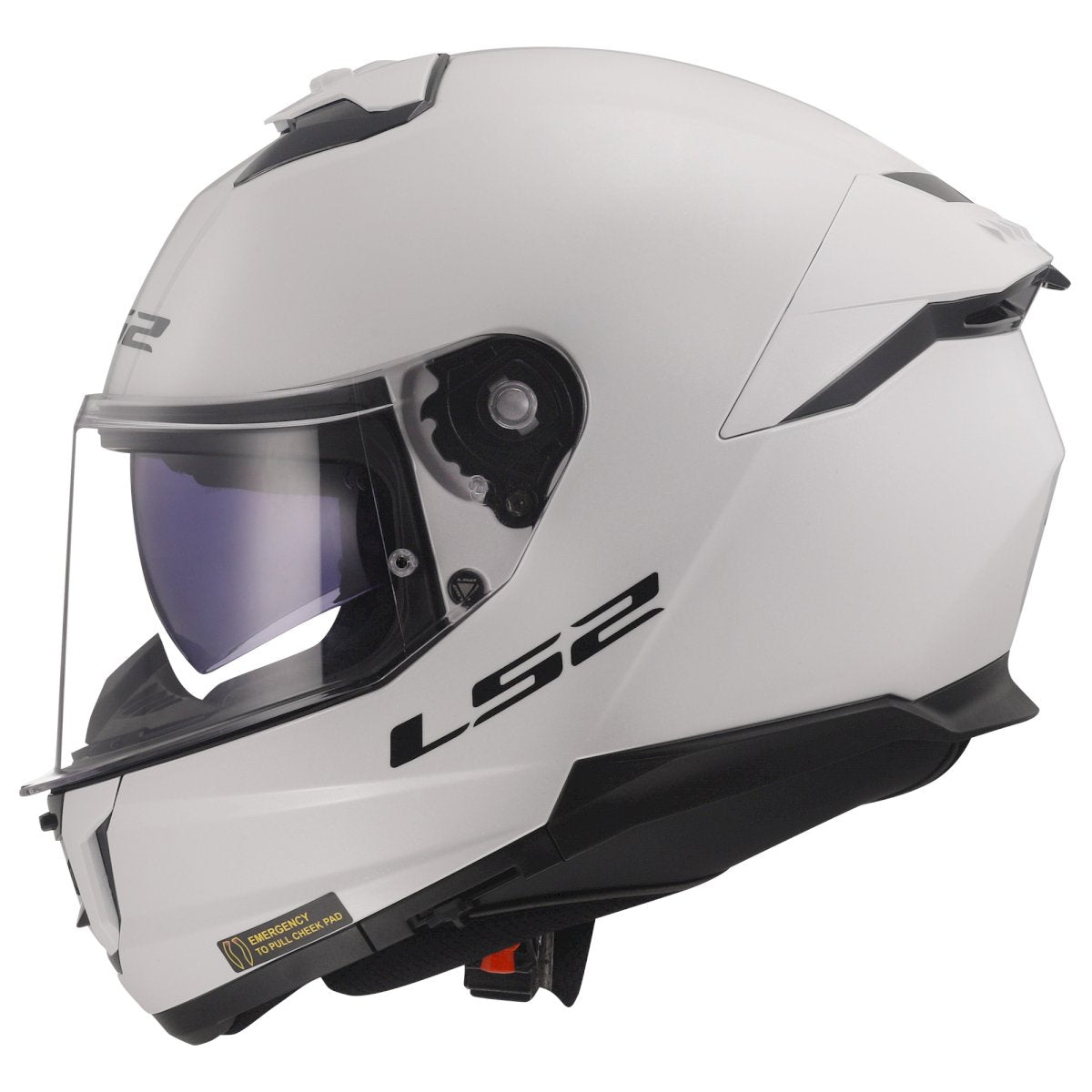 LS2 FF808 STREAM II ŠALMAS - GLOSS WHITE