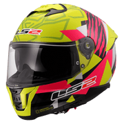 LS2 FF808 STREAM II TIGER H-V YELLOW PINK-06