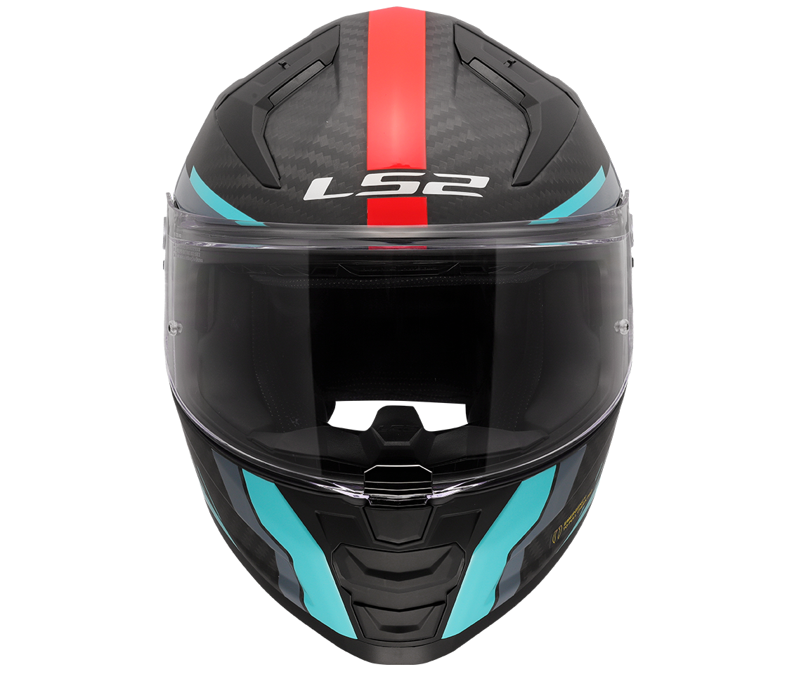 LS2 FF811 VECTOR II C ŠALMAS - GRID RED CYAN