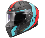 LS2 FF811 VECTOR II C ŠALMAS - GRID RED CYAN