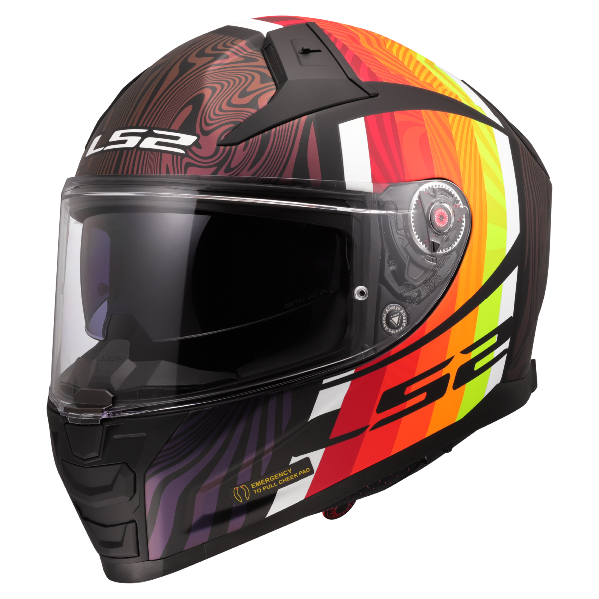 LS2 FF811 VECTOR II HELMET - FREEDOM BLACK CHAMELEON-06