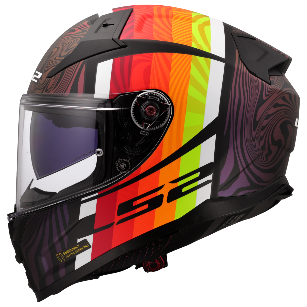 LS2 FF811 VECTOR II HELMET - FREEDOM BLACK CHAMELEON-06