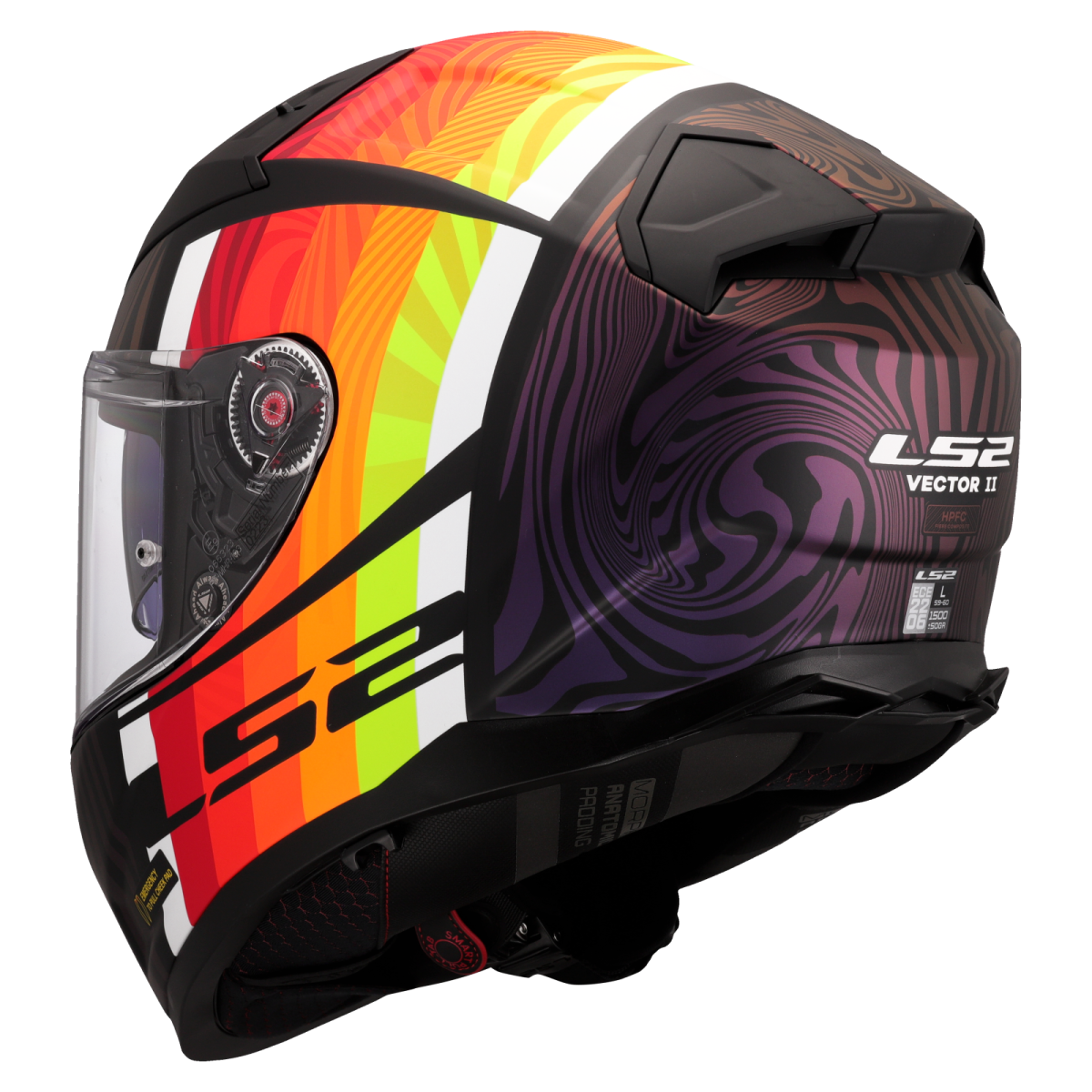 LS2 FF811 VECTOR II HELMET - FREEDOM BLACK CHAMELEON-06