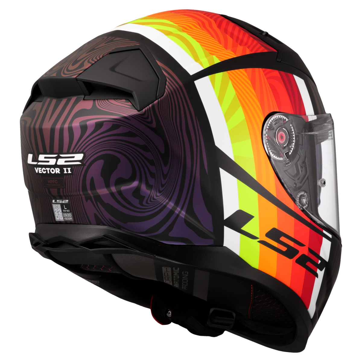 LS2 FF811 VECTOR II HELMET - FREEDOM BLACK CHAMELEON-06