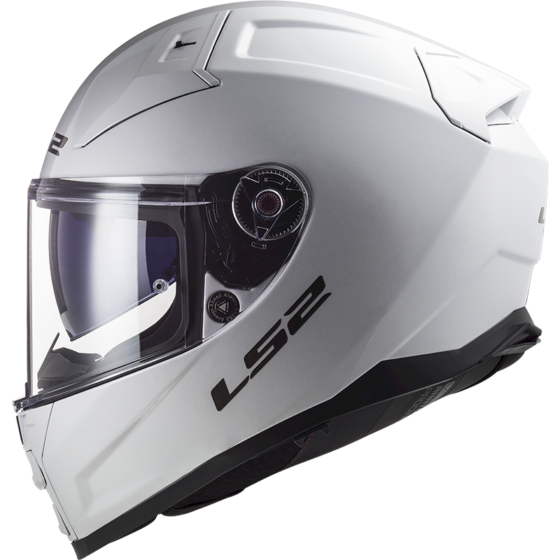 LS2 FF811 VECTOR II ŠALMAS - SOLID WHITE