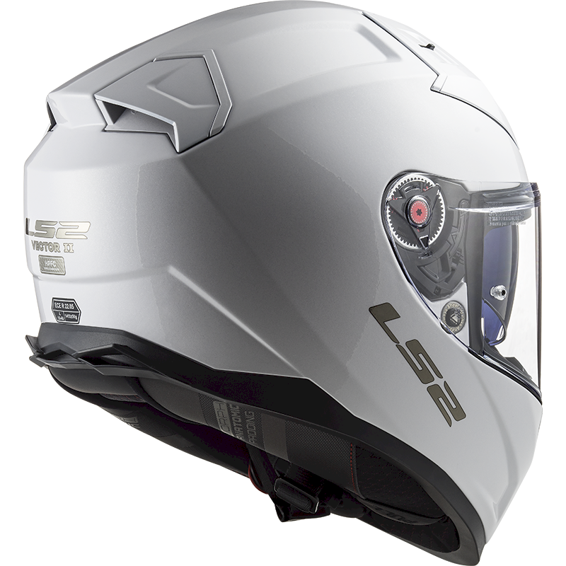 LS2 FF811 VECTOR II ŠALMAS - SOLID WHITE