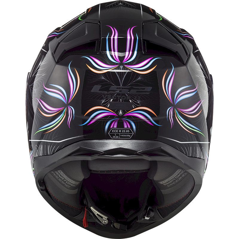 LS2 FF811 VECTOR II ŠALMAS - TROPICAL BLACK WHITE