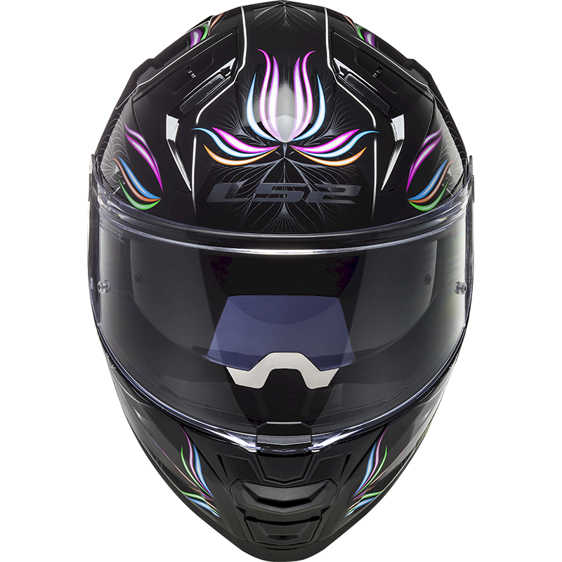 LS2 FF811 VECTOR II ŠALMAS - TROPICAL BLACK WHITE