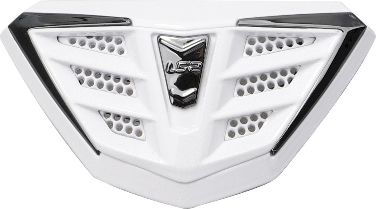 LS2 FF900 SMAKRO VĖDINIMO DANGTELIS - GLITTER WHITE