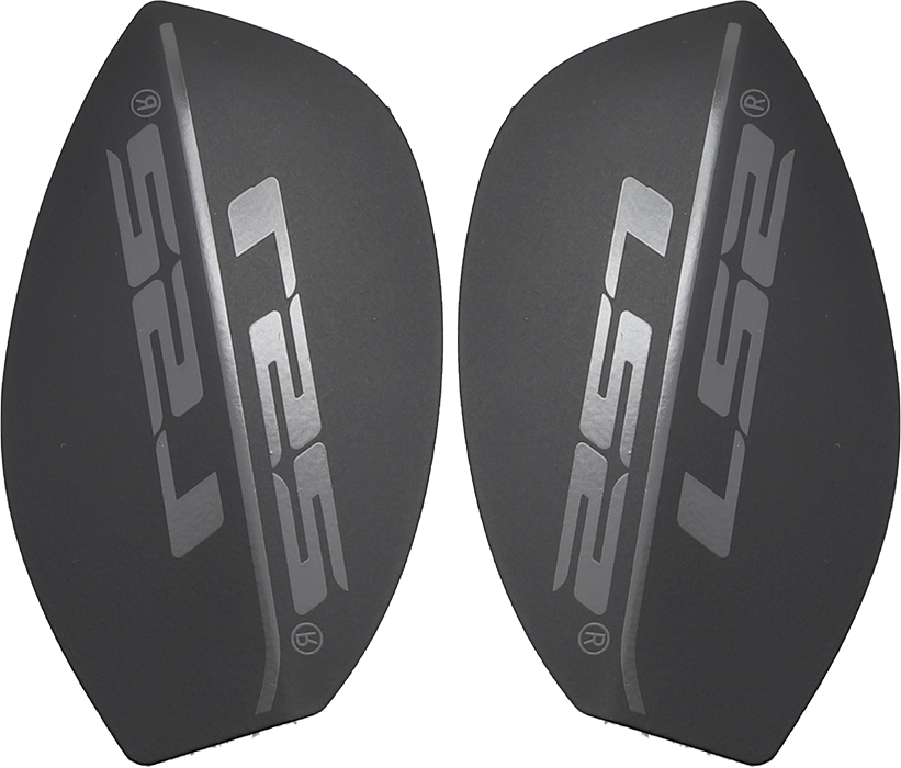 LS2 FF900 ŠALMO SMAKRO APSAUGOS DANGTELIAI - MATT BLACK