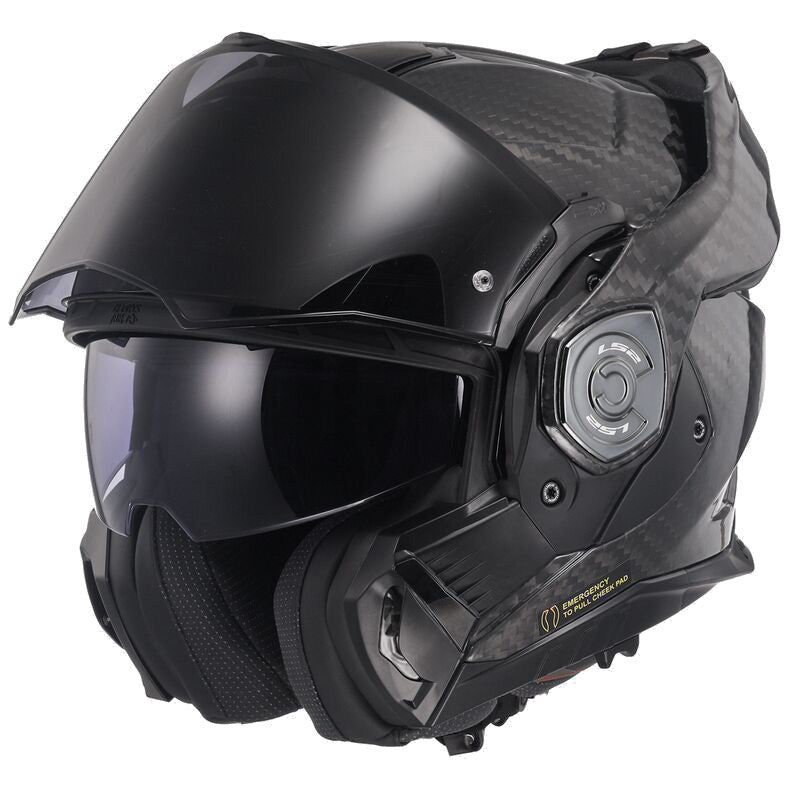 LS2 FF901 ADVANT X SOLID CARBON helmet Gloss