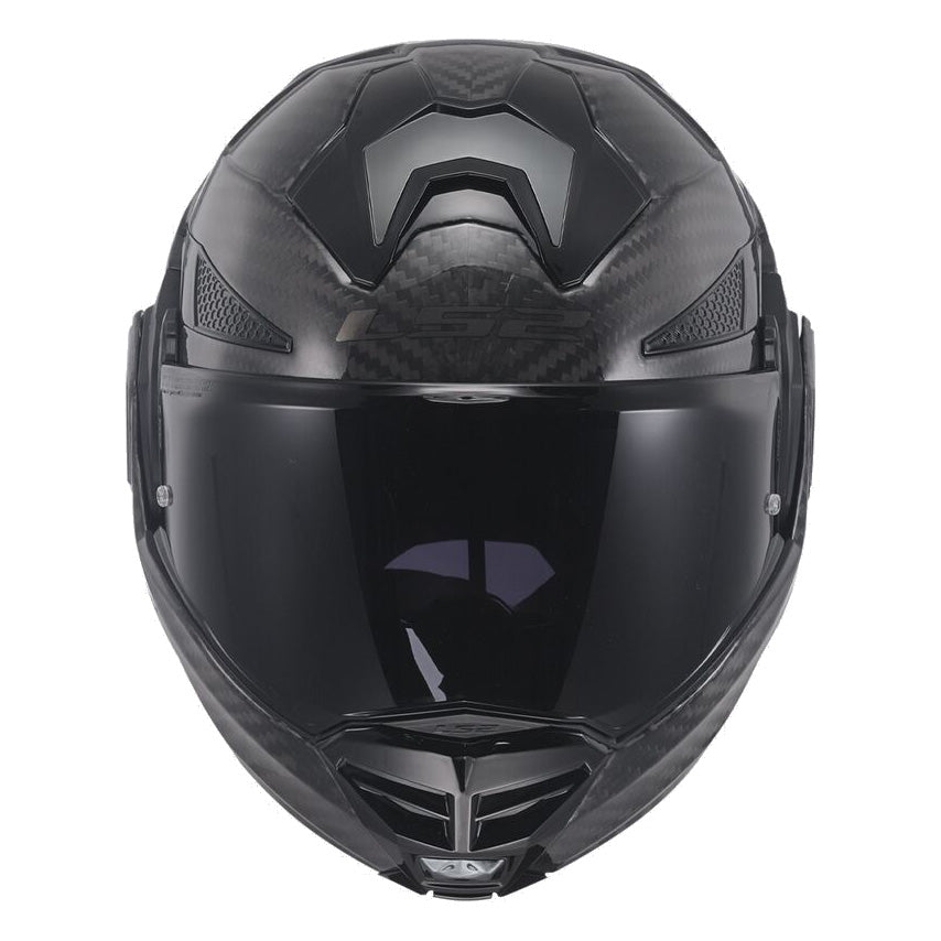 LS2 FF901 ADVANT X ŠALMAS - SOLID CARBON GLOSS