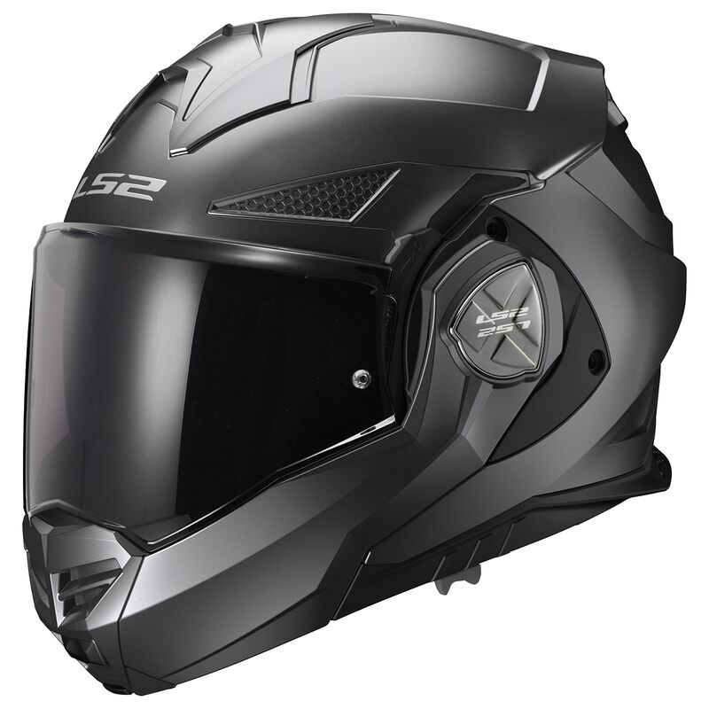 LS2 FF901 ADVANT X ŠALMAS - SOLID MATT TITANIUM