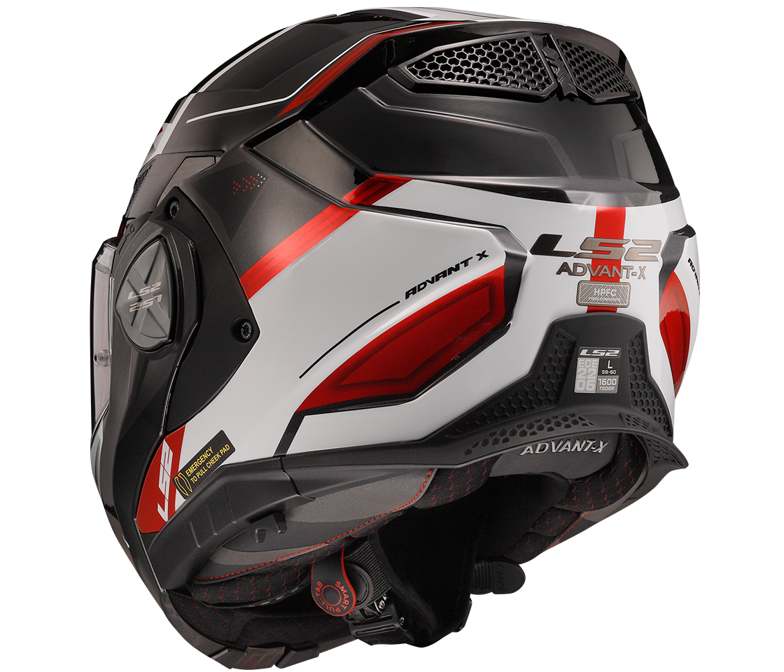 LS2 FF901 ADVANT X ŠALMAS - SPECTRUM BLACK WHITE RED