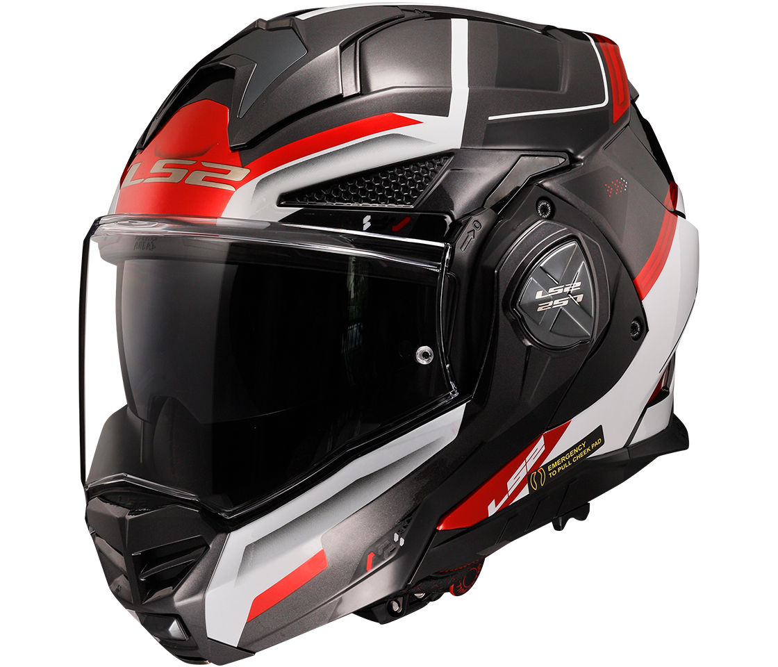 LS2 FF901 ADVANT X ŠALMAS - SPECTRUM BLACK WHITE RED