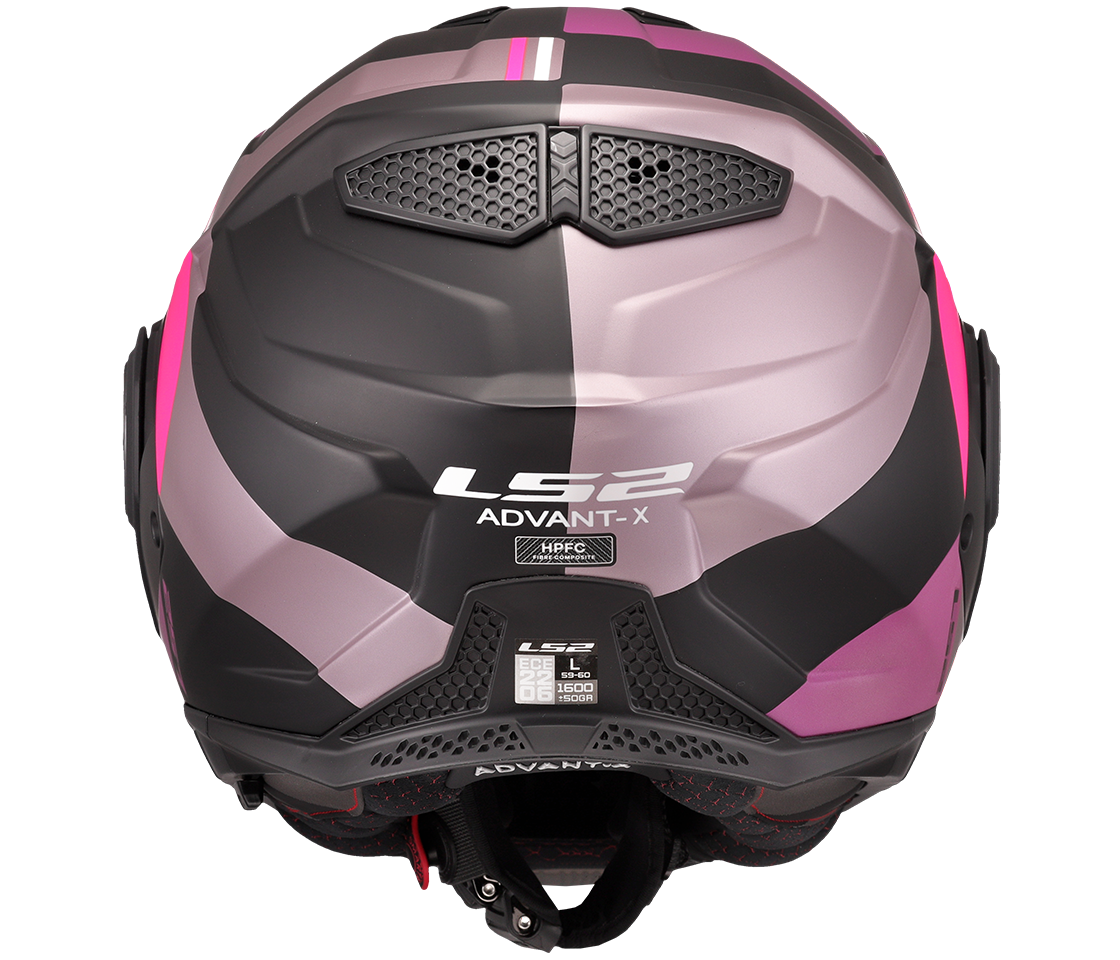 LS2 FF901 ADVANT X ŠALMAS - ULTRA GREY PURPLE