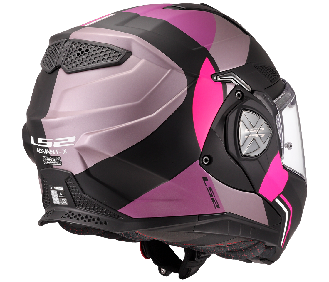 LS2 FF901 ADVANT X ŠALMAS - ULTRA GREY PURPLE