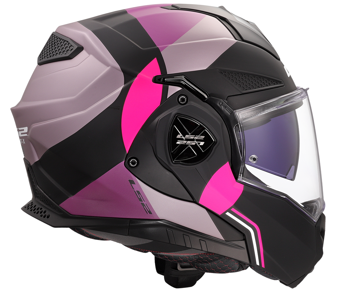LS2 FF901 ADVANT X ŠALMAS - ULTRA GREY PURPLE
