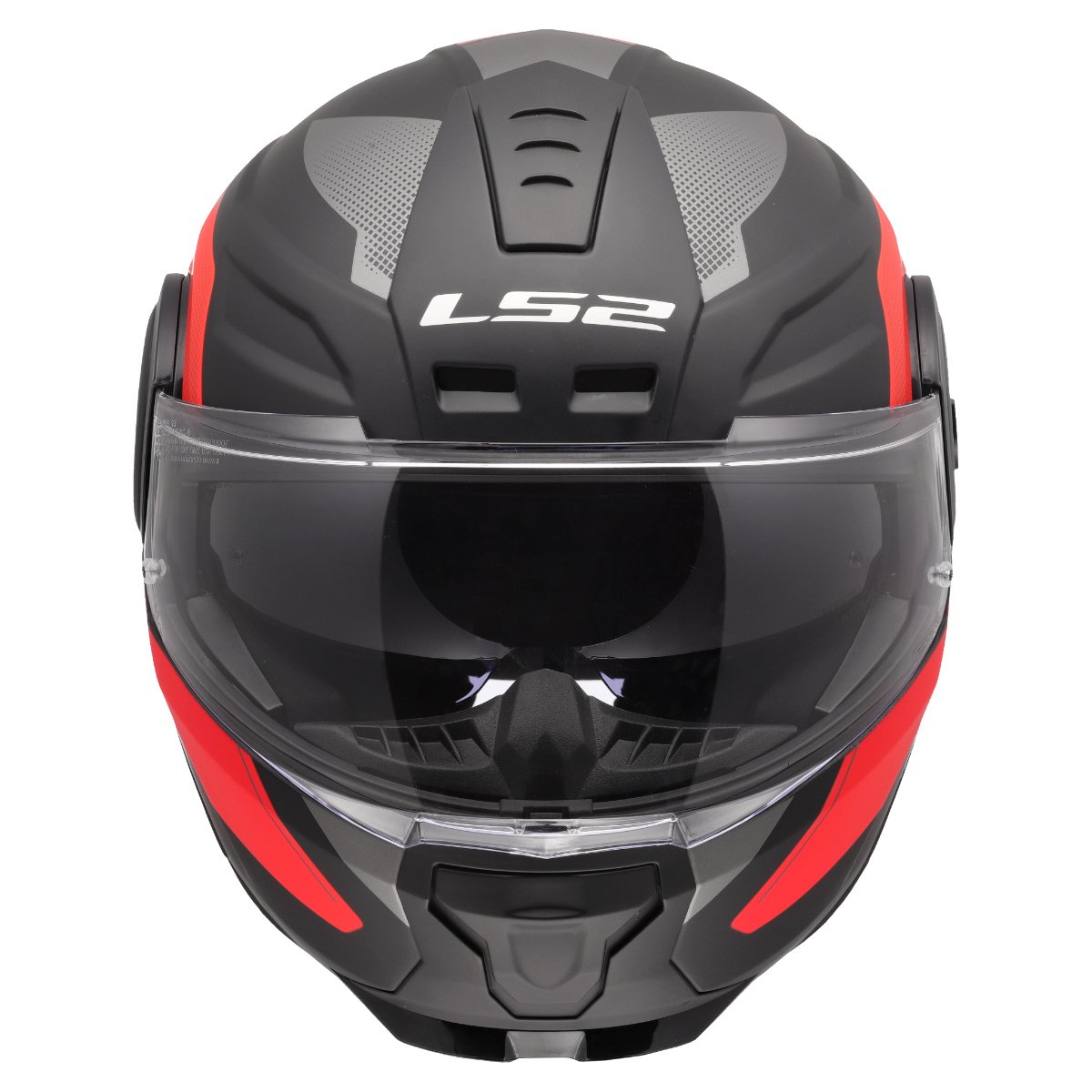 LS2 FF902 SCOPE II ŠALMAS - DURIA BLACK RED