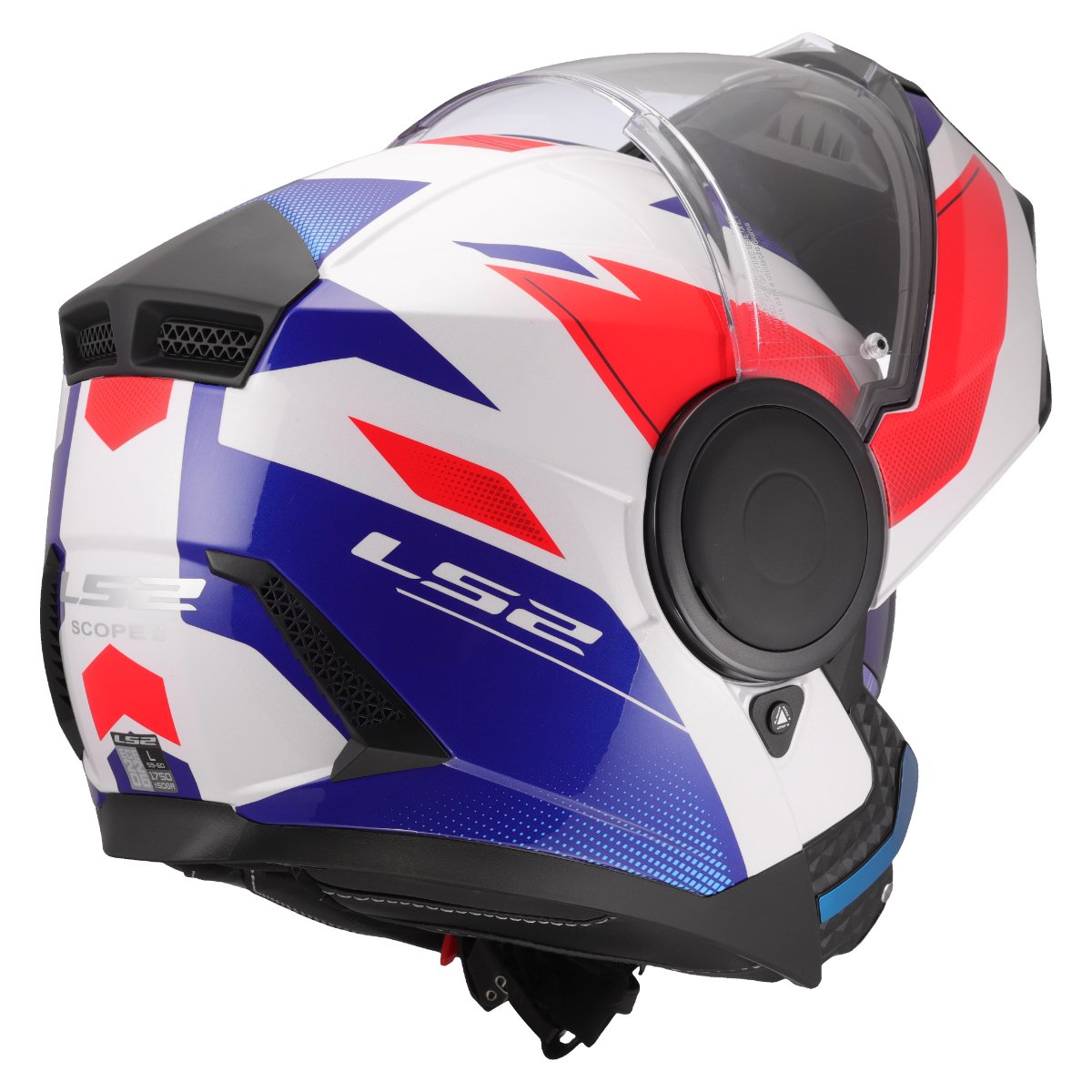LS2 FF902 SCOPE II ŠALMAS - DURIA WHITE BLUE RED