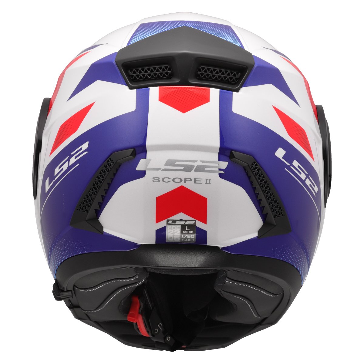 LS2 FF902 SCOPE II ŠALMAS - DURIA WHITE BLUE RED