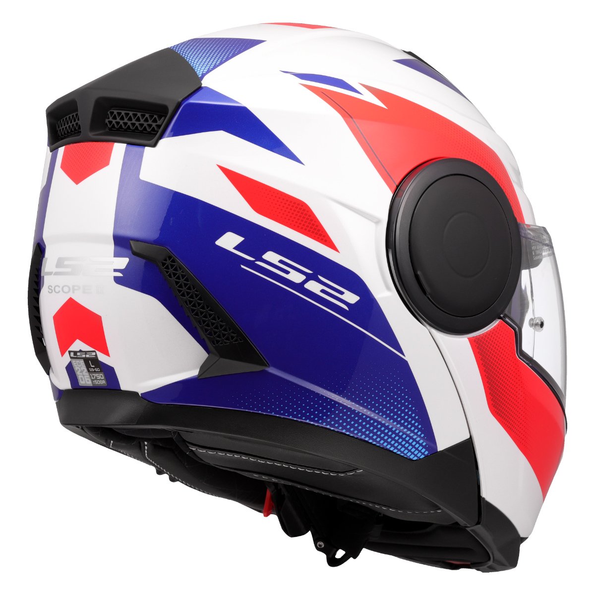 LS2 FF902 SCOPE II ŠALMAS - DURIA WHITE BLUE RED