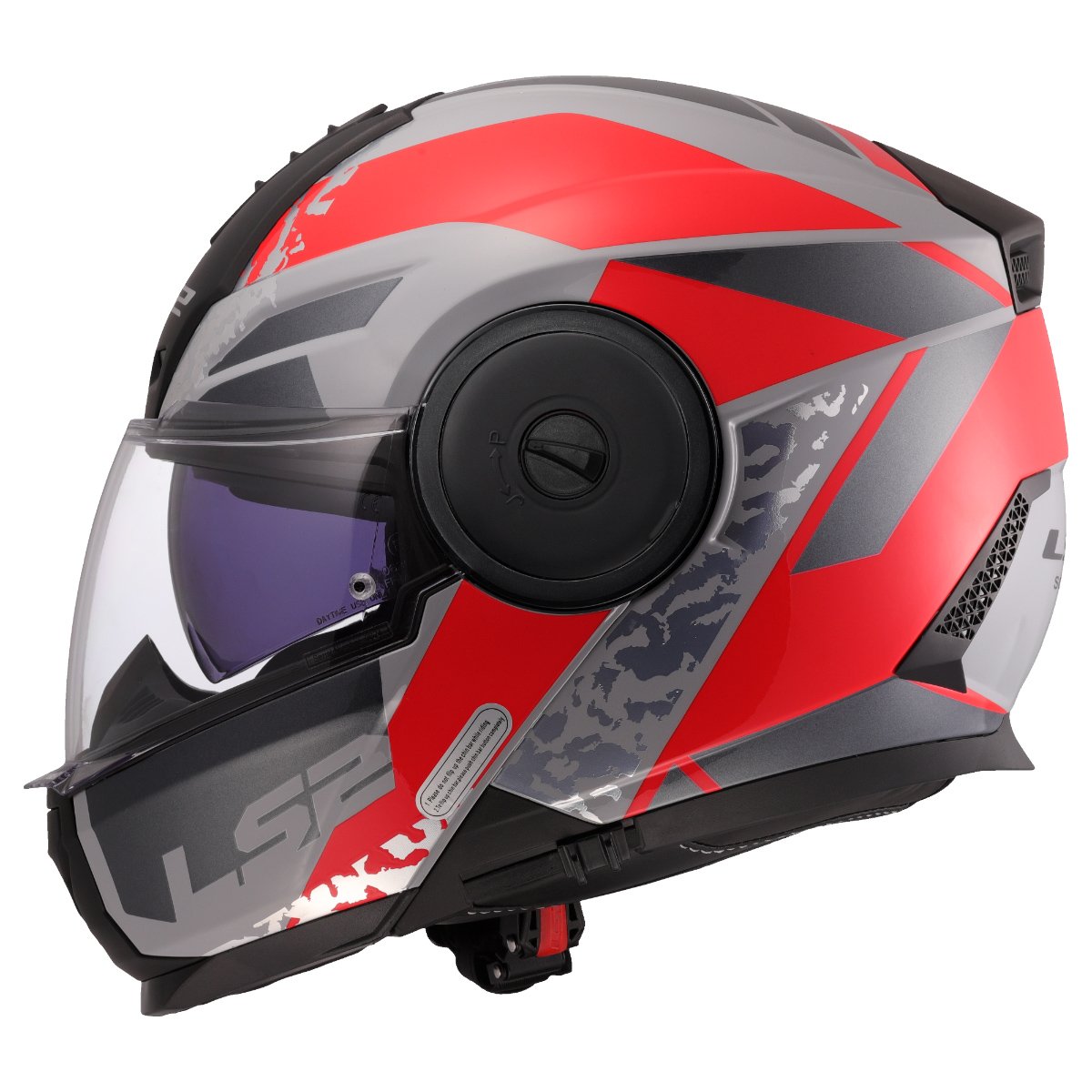 LS2 FF902 SCOPE II ŠALMAS - OXYD GREY RED-06