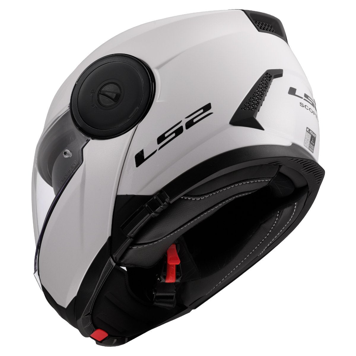 LS2 FF902 SCOPE II SOLID GLOSS WHITE-06