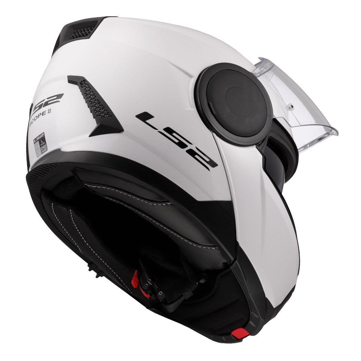 LS2 FF902 SCOPE II SOLID GLOSS WHITE-06