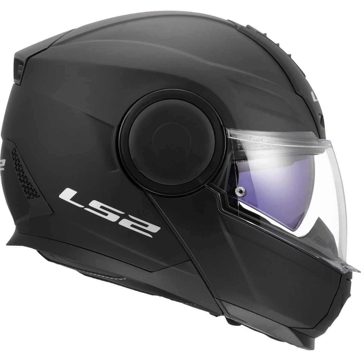 LS2 FF902 SCOPE II ŠALMAS - SOLID MATT BLACK