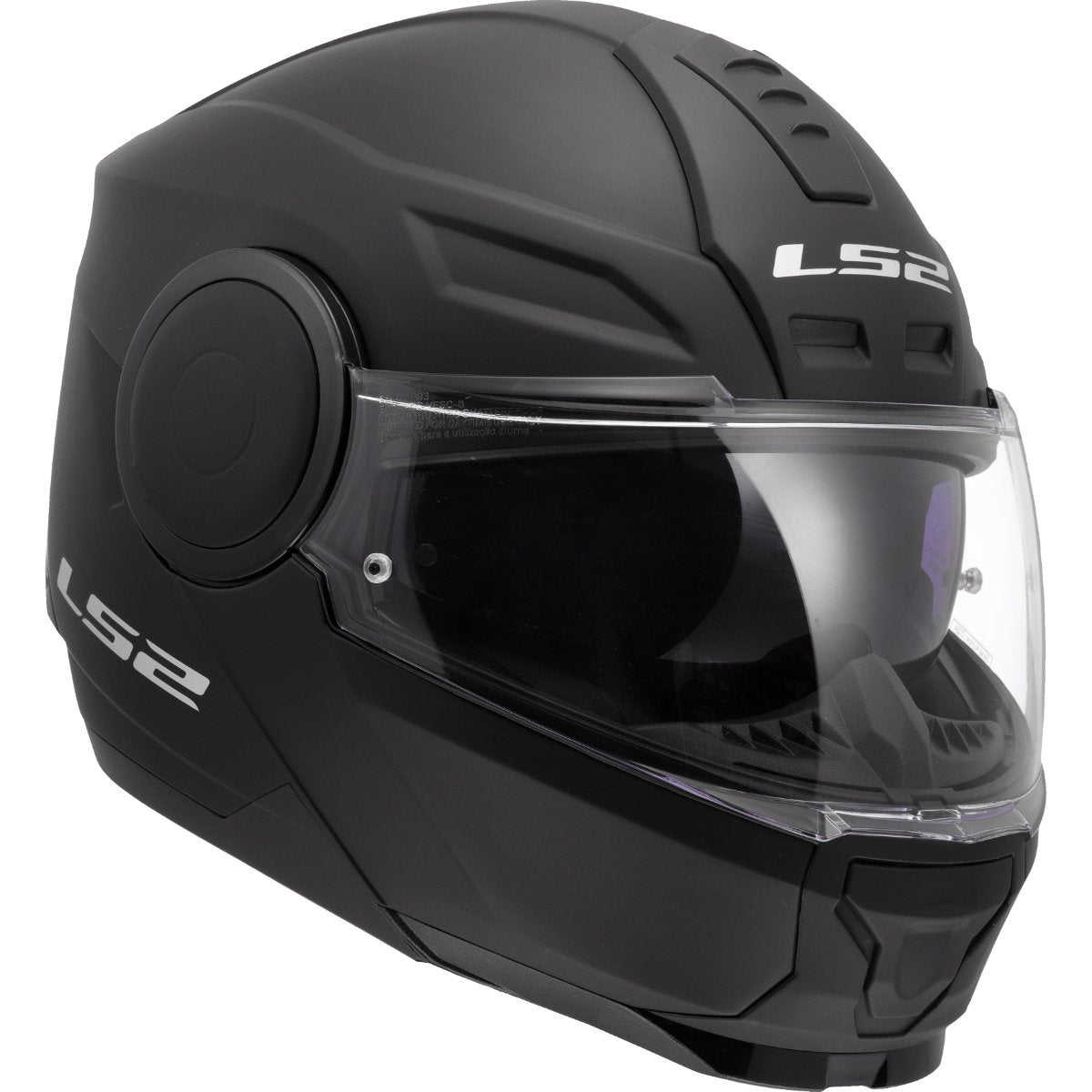 LS2 FF902 SCOPE II ŠALMAS - SOLID MATT BLACK