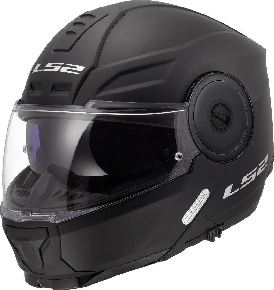 LS2 FF902 SCOPE II ŠALMAS - SOLID MATT BLACK
