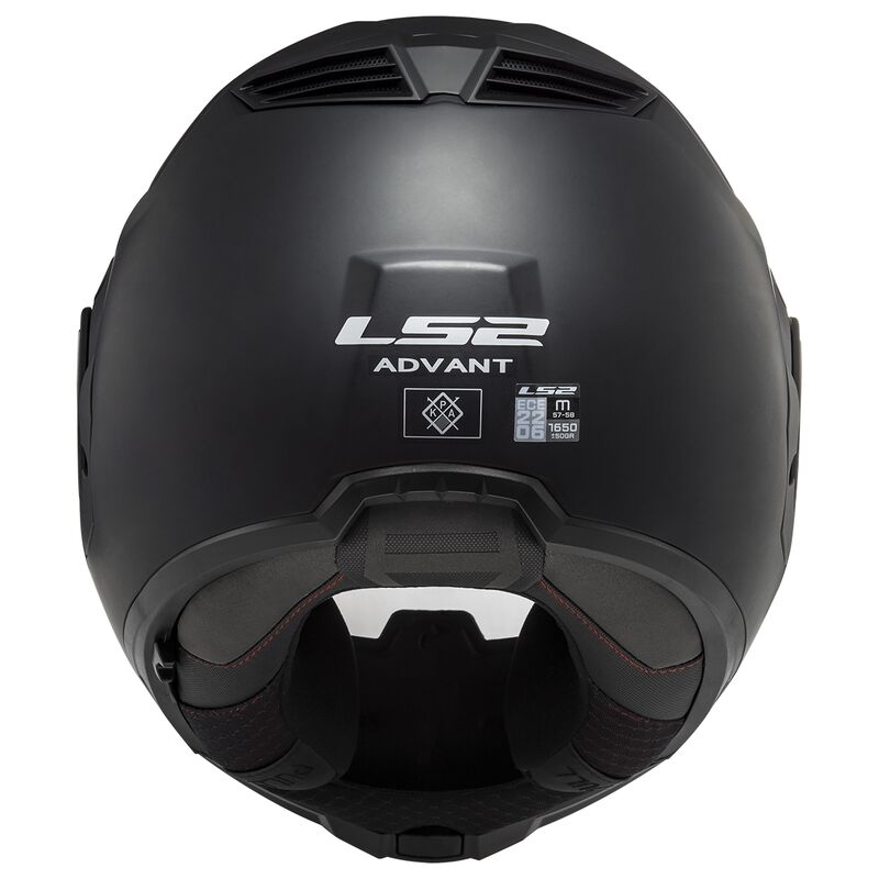 LS2 FF906 ADVANT ŠALMAS - SOLID MATT BLACK