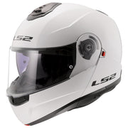 LS2 FF908 STROBE II ŠALMAS - GLOSS WHITE