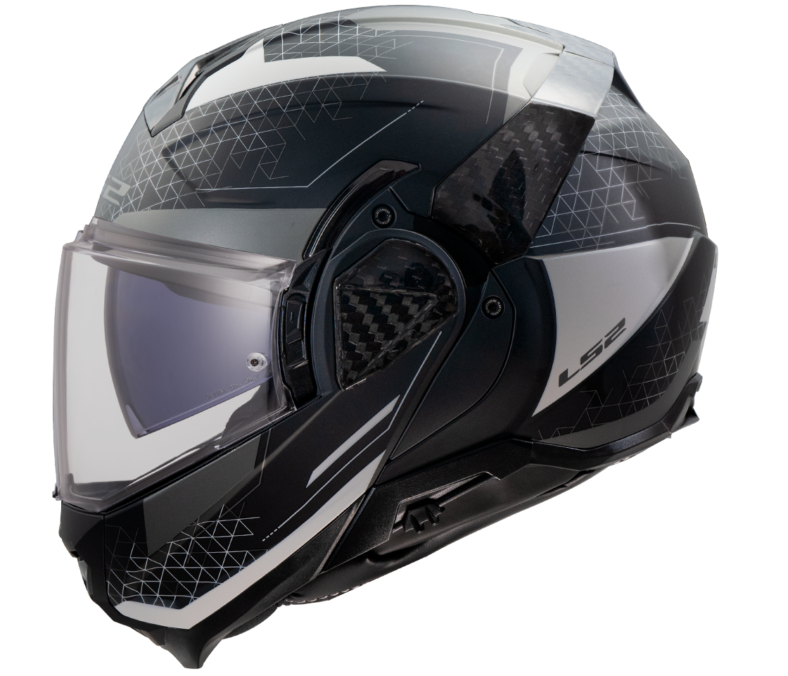 LS2 FF910 ADVANT II ŠALMAS - ASTRAL GREY