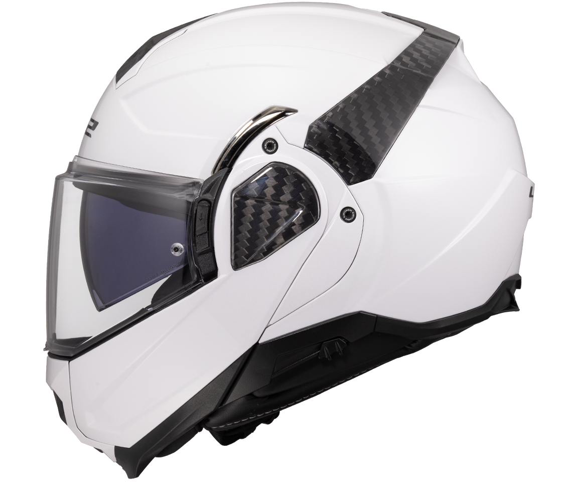 LS2 FF910 ADVANT II ŠALMAS - SOLID WHITE