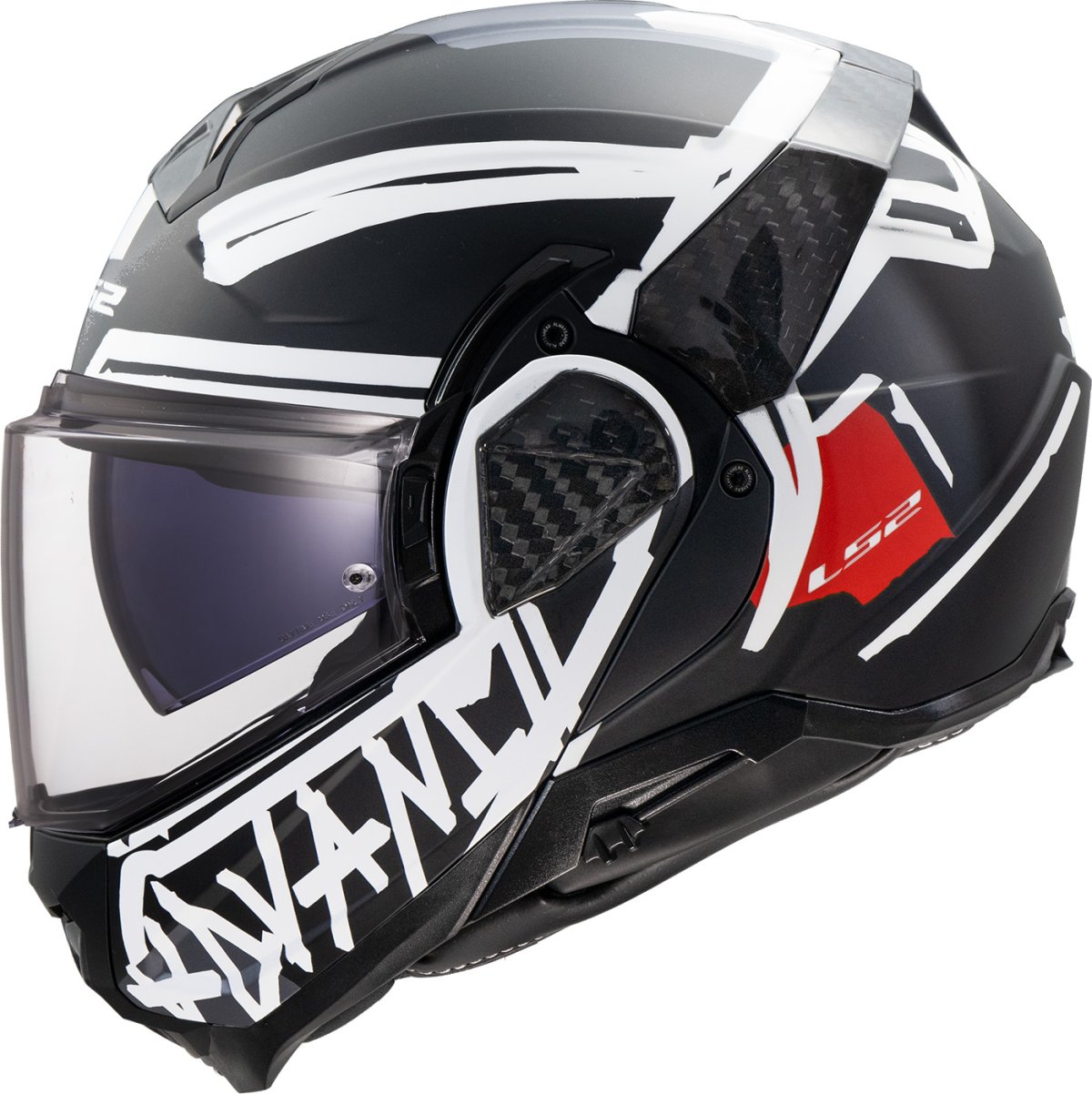 LS2 FF910 ADVANT II ŠALMAS - TAPE BLACK