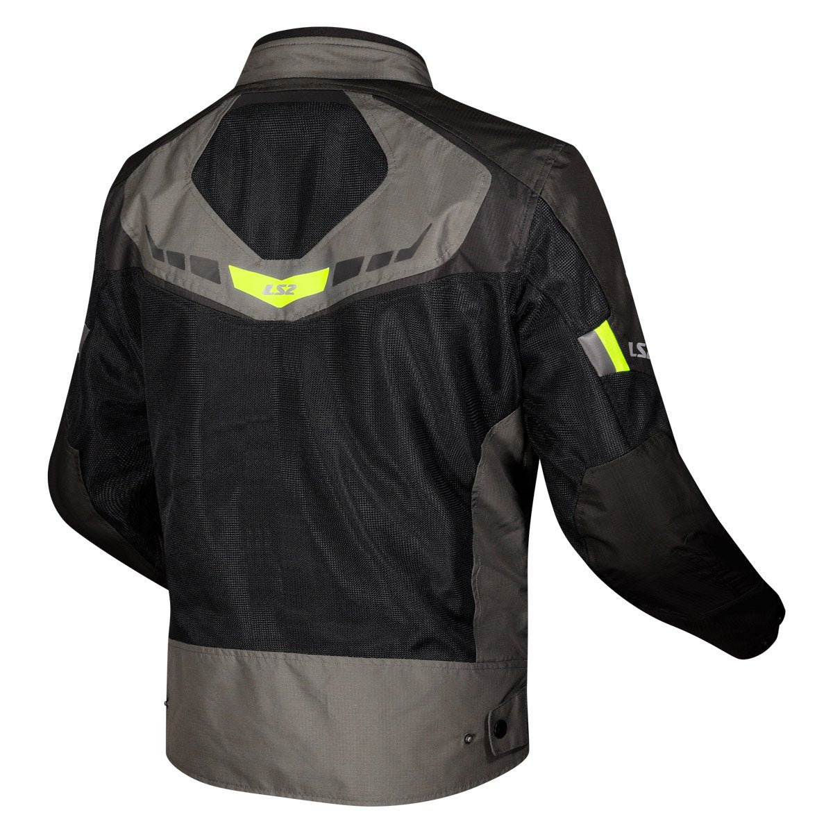 Striukė LS2 GARDA AIR MAN JACKET GREEN BLACK H-V YELLOW