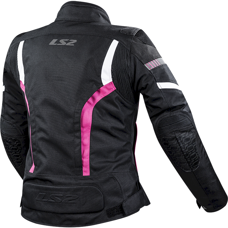 Moteriška striukė LS2 GATE LADY JACKET BLACK PINK