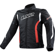 Striukė LS2 GATE MAN JACKET BLACK RED
