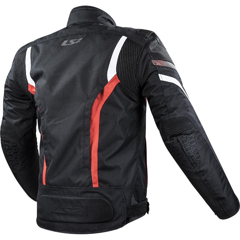 Striukė LS2 GATE MAN JACKET BLACK RED