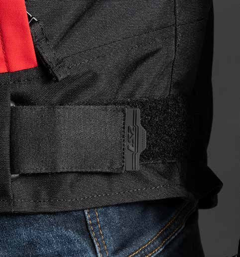 Striukė LS2 GATE MAN JACKET BLACK RED