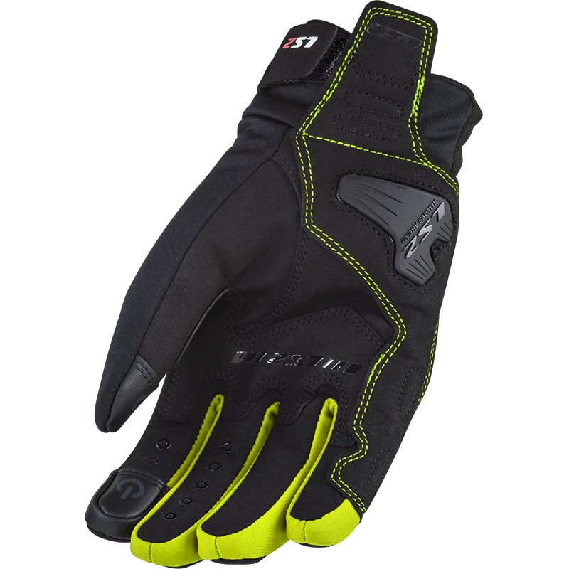 Pirštinės LS2 JET 2 LADY GLOVES BLACK H-V YELLOW