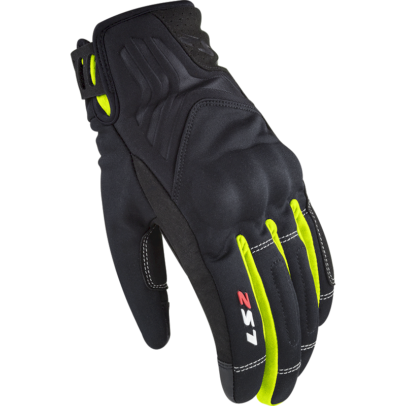 Pirštinės LS2 JET 2 LADY GLOVES BLACK H-V YELLOW