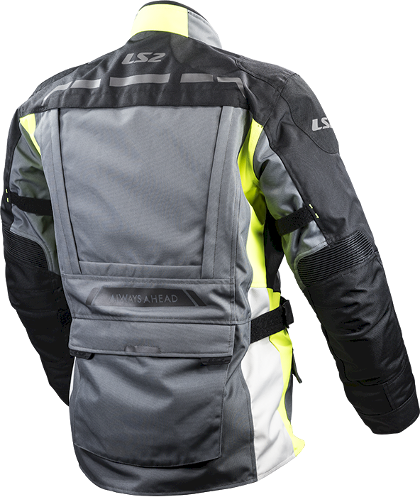 Striukė LS2 LANCE MAN GREY BLACK YELLOW