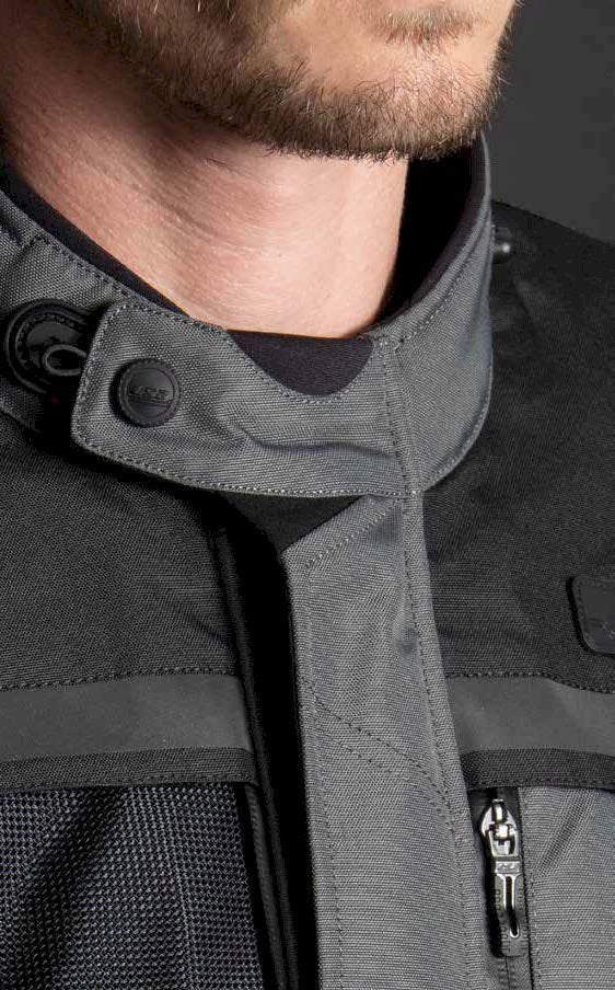 Jacket LS2 LANCE MAN GREY BLACK YELLOW