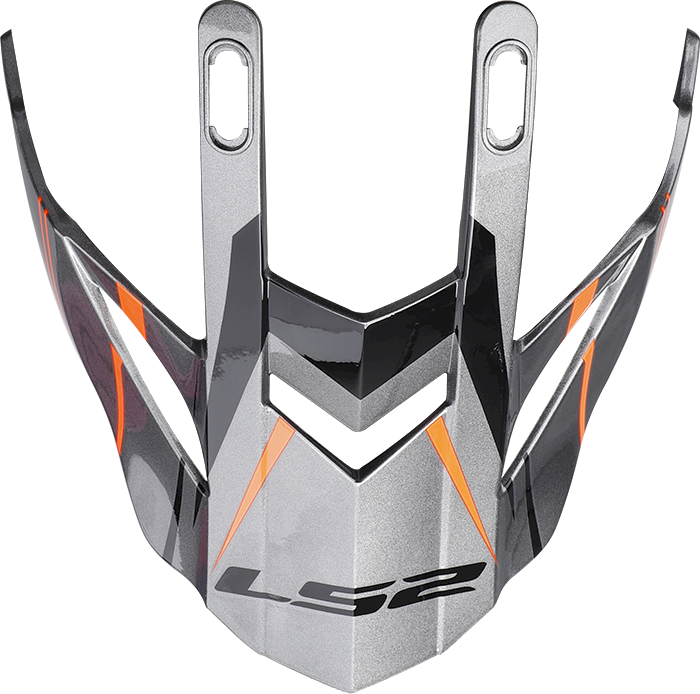 LS2 MX436 EVO SNAPELIS - KNIGHT TITANIUM ORANGE
