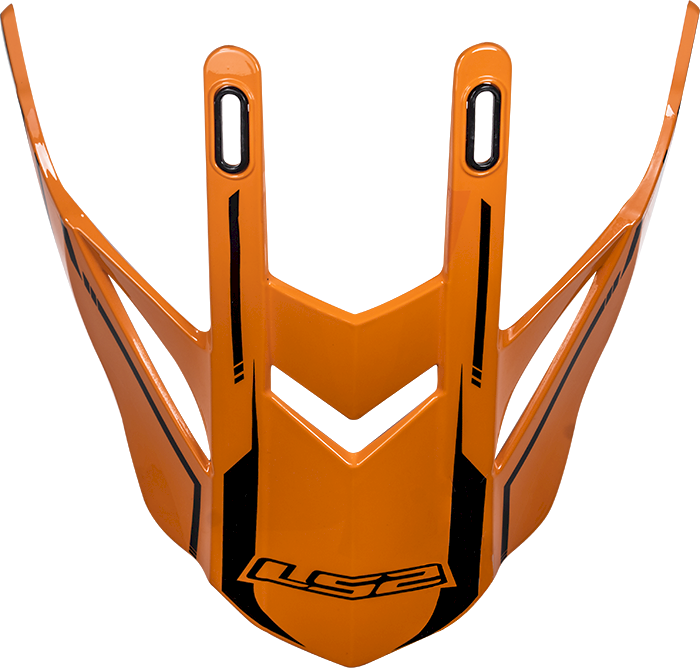 LS2 MX437 SNAPELIS CORE BLACK ORANGE