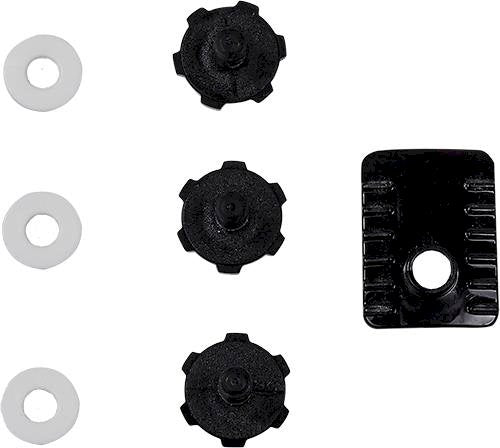 LS2 MX470 PEAK SCREWS BLACK