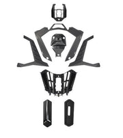 LS2 MX701 AIR VENT CHIN MATT BLACK
